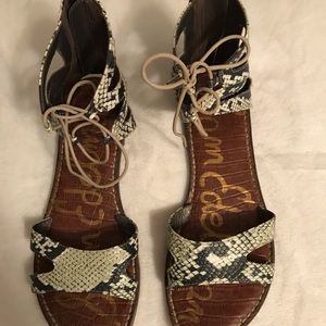 Sam Edelman Snakeskin Sandals